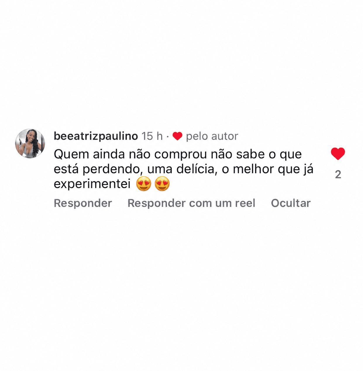 Print 5 de conversa com cliente da Pede Um sobre as receitas