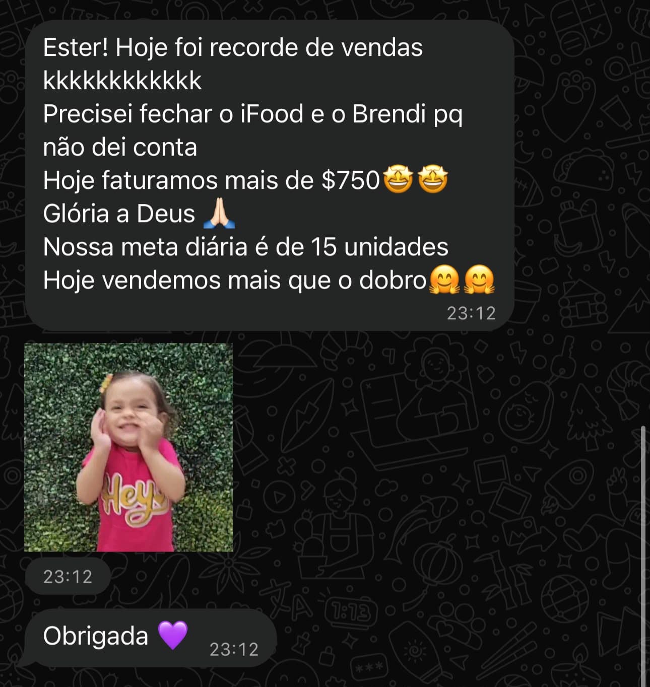 Feedback real de aluno do Método Açaí Gourmet na Garrafa Lucrativo